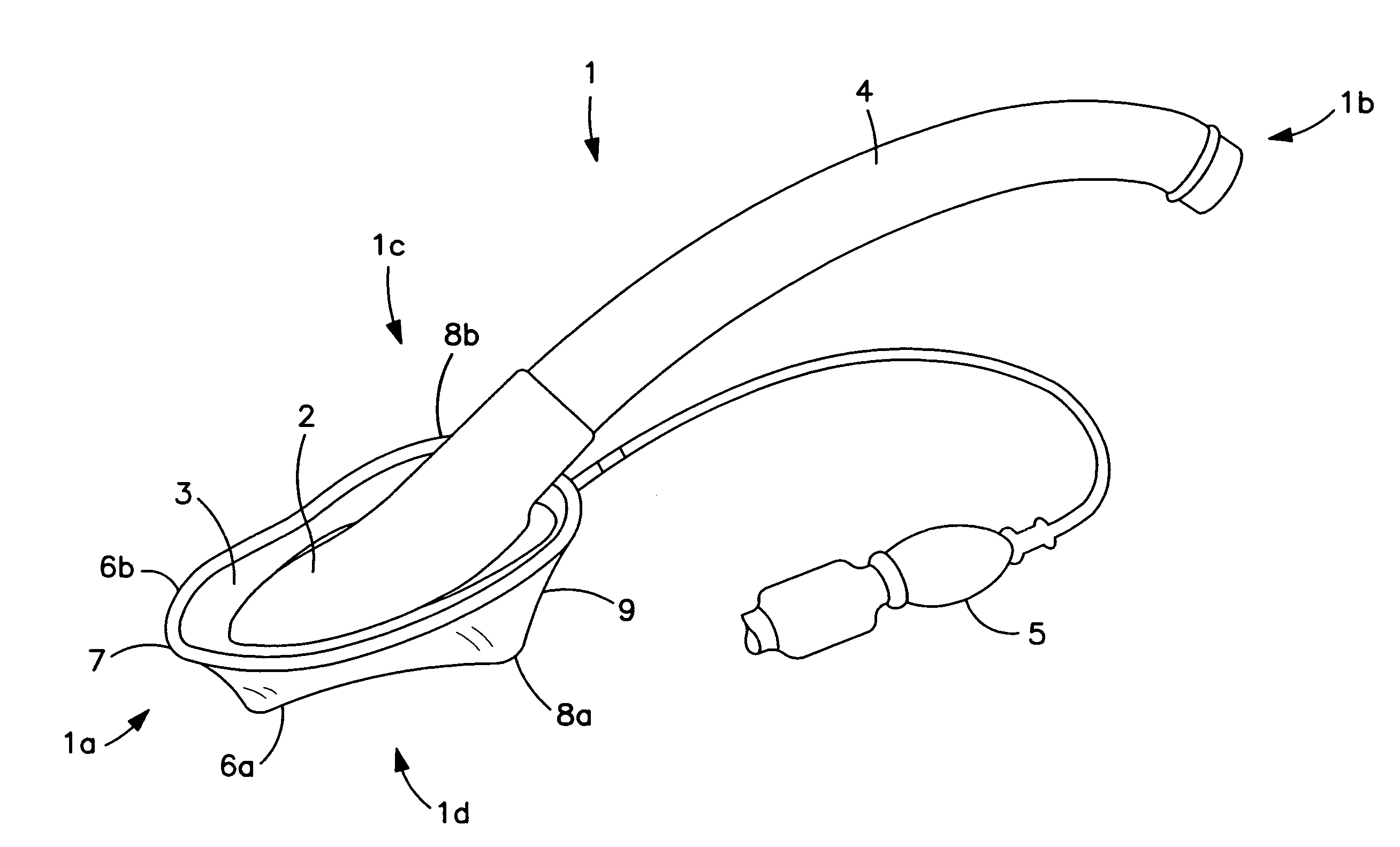 Laryngeal mask and method for making the same