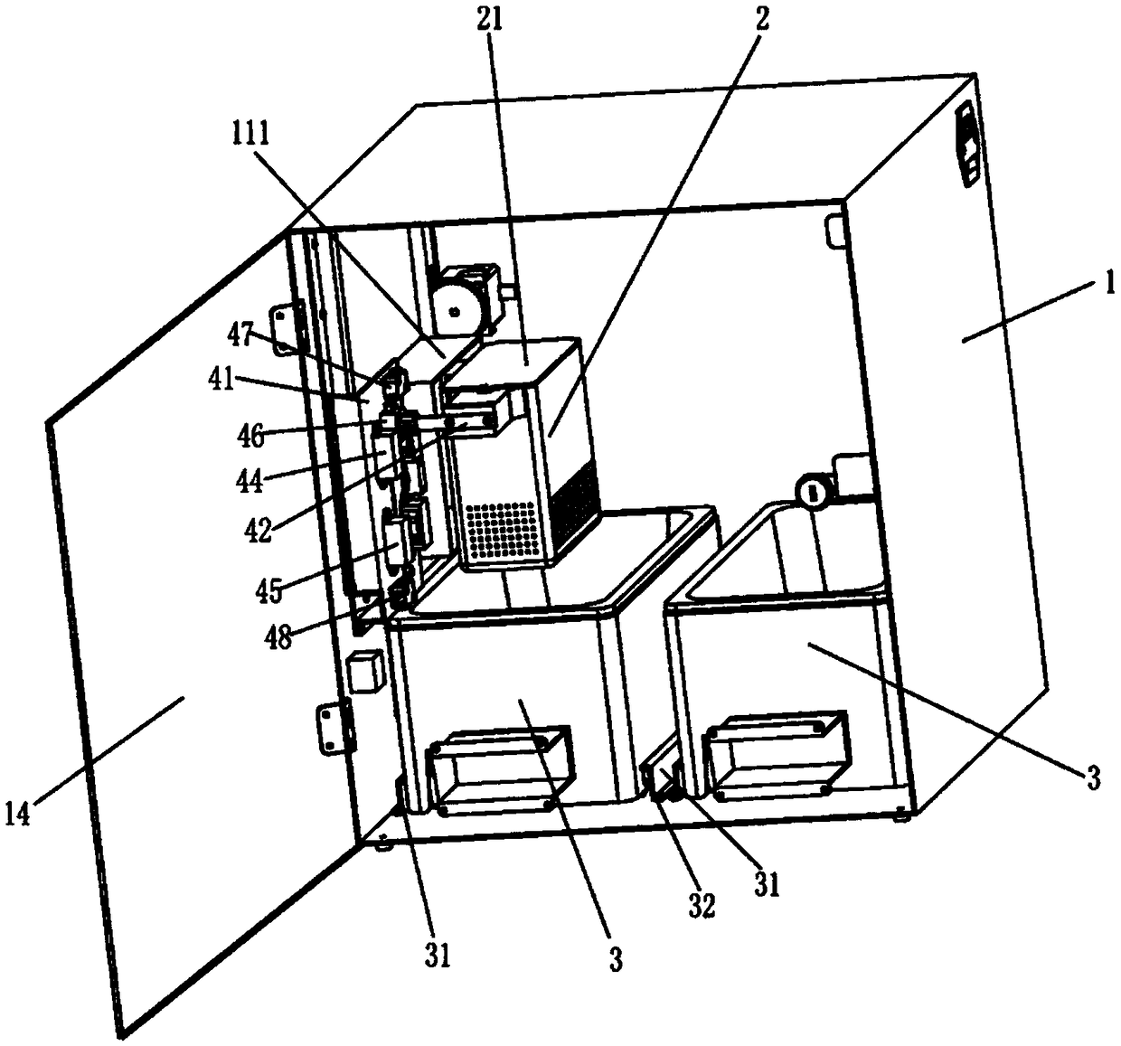 Automatic cleaning machine