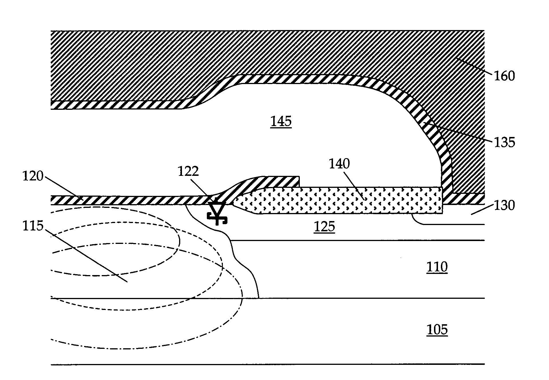 Bottom anode Schottky diode structure and method