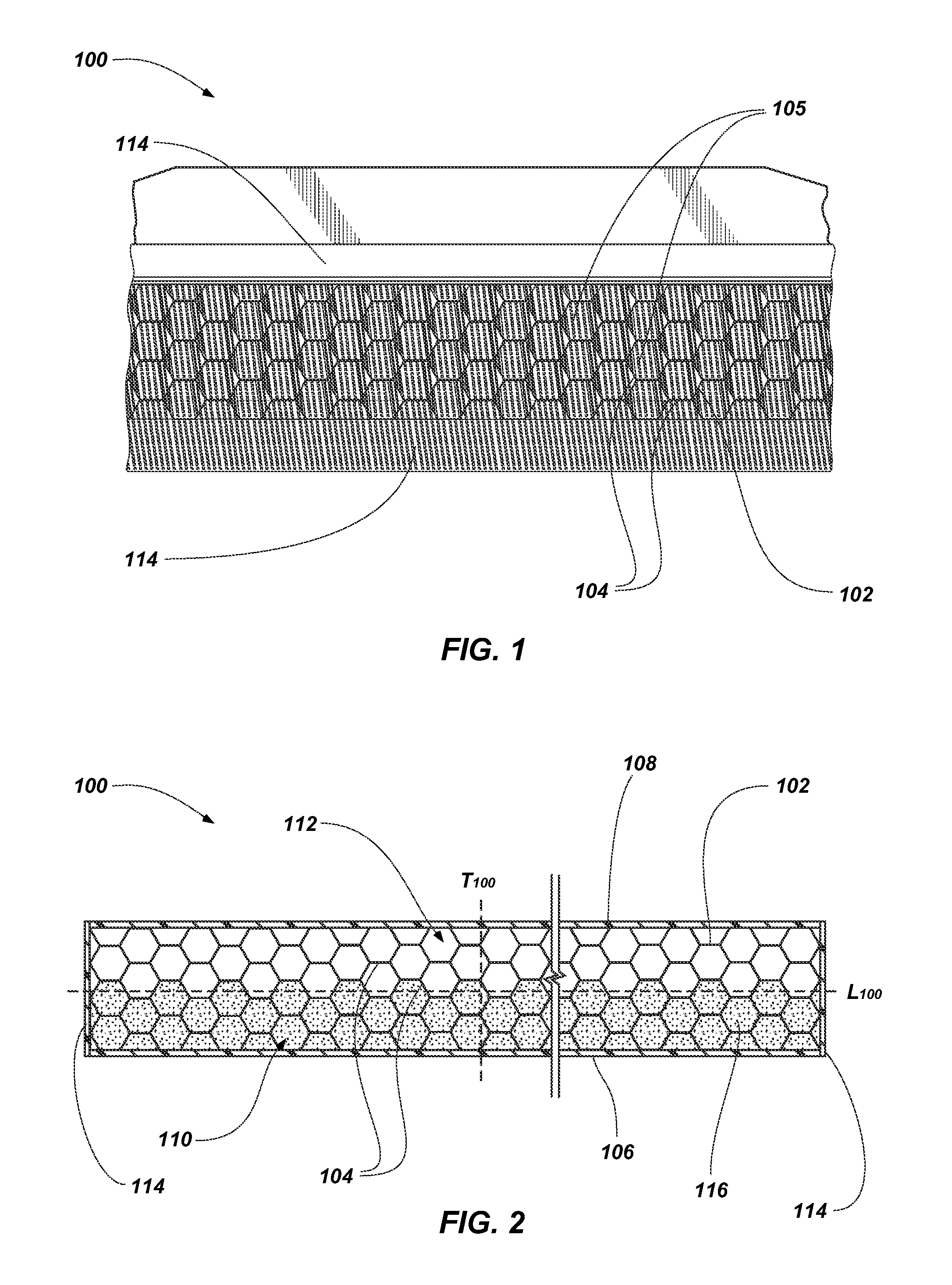 Dissipative structures and related methods