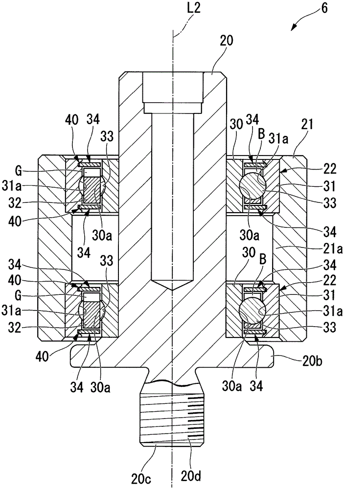 Grease, rolling bearing, rolling bearing device, and information recording and reproducing apparatus