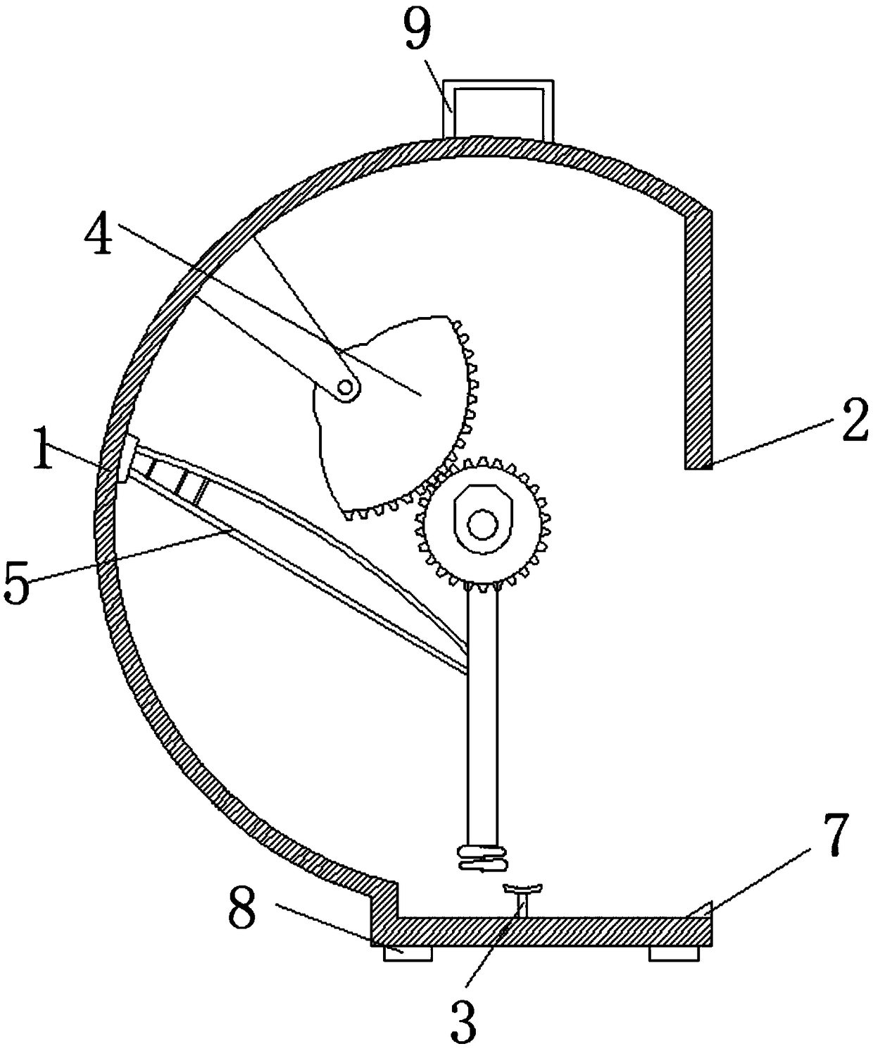 Banana ball shooting simulation equipment based on hydromechanics