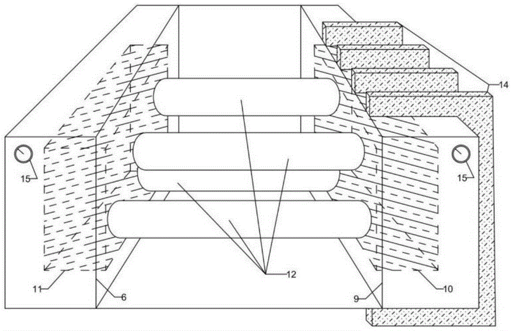 Knudsen effect-based electronic component cooling device and method