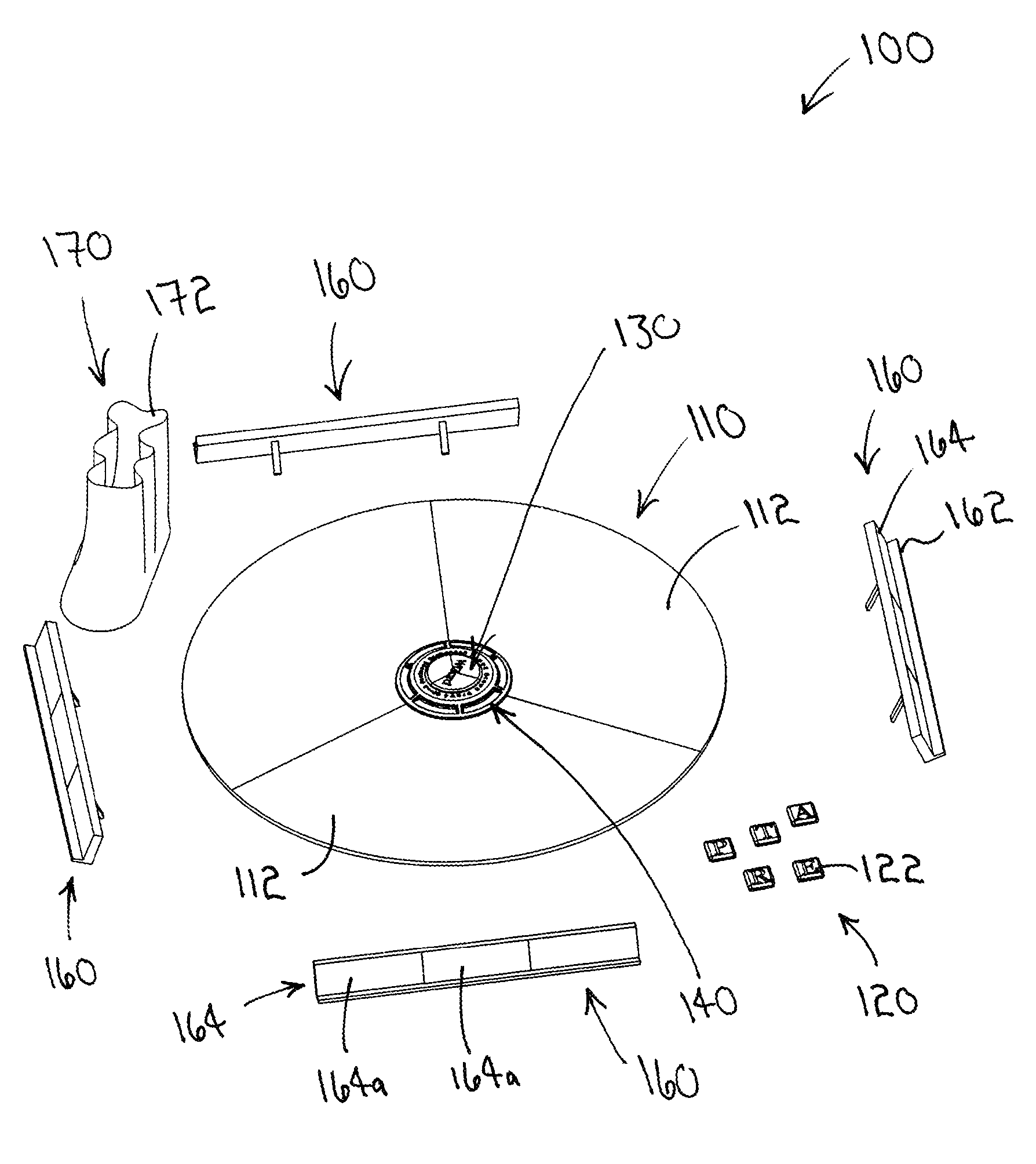 Entertainment system and method of playing a word game