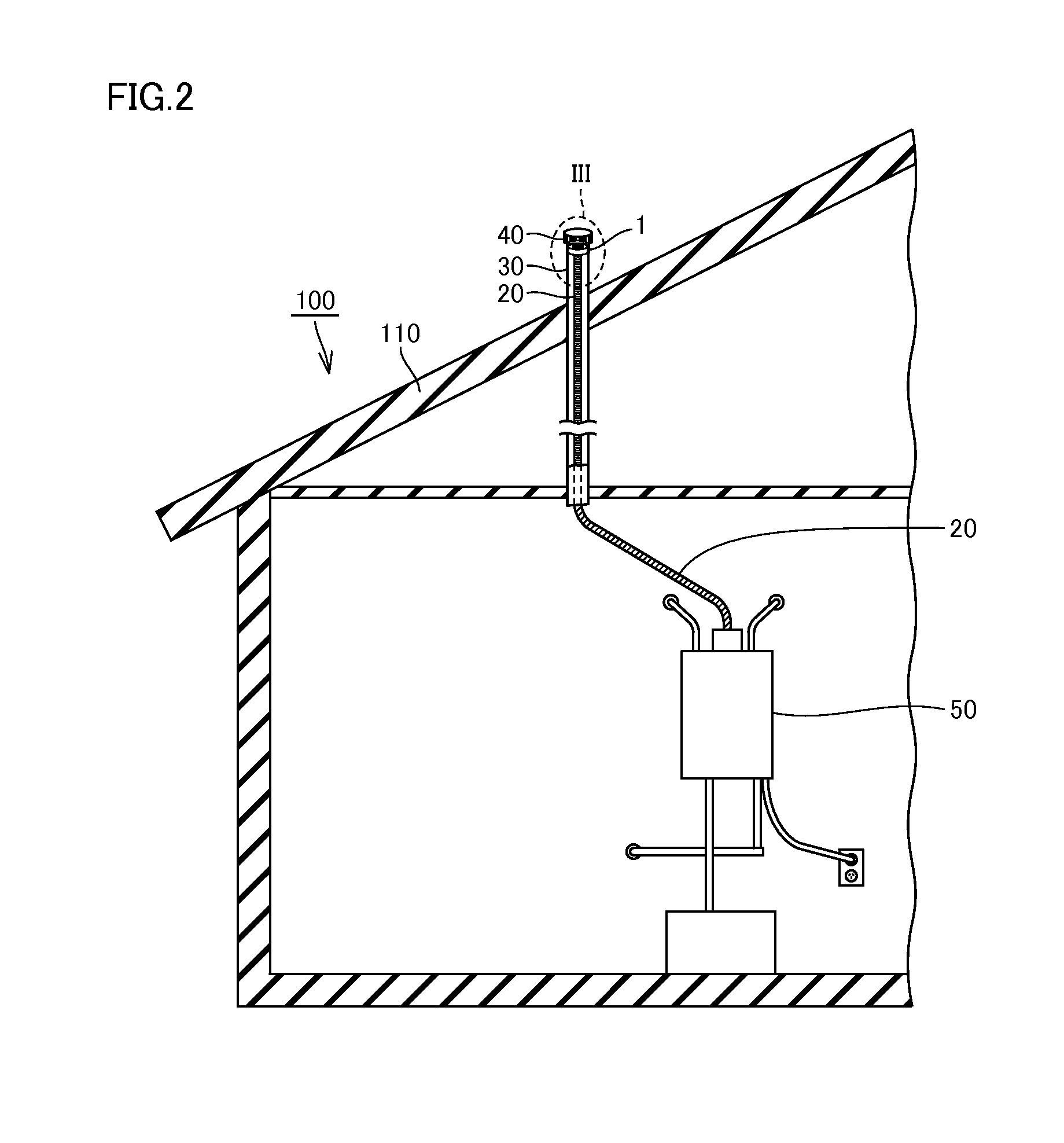 Exhaust adapter, exhaust structure for water heater, and method for installing exhaust adapter