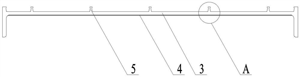 Hollow partition-plate-free wall-shaped column with ribs inside and outside