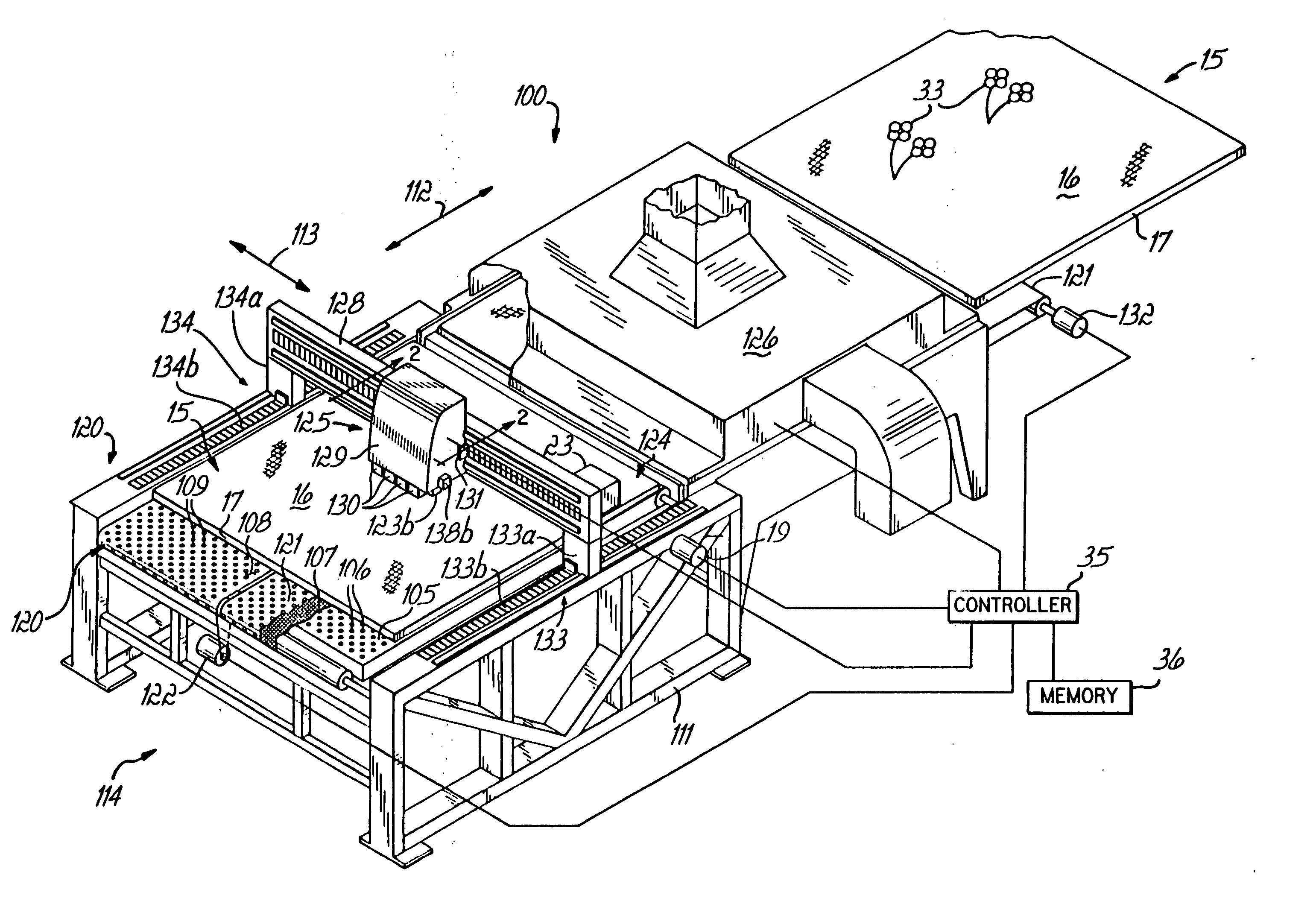 Method and apparatus for ink jet printing on rigid panels