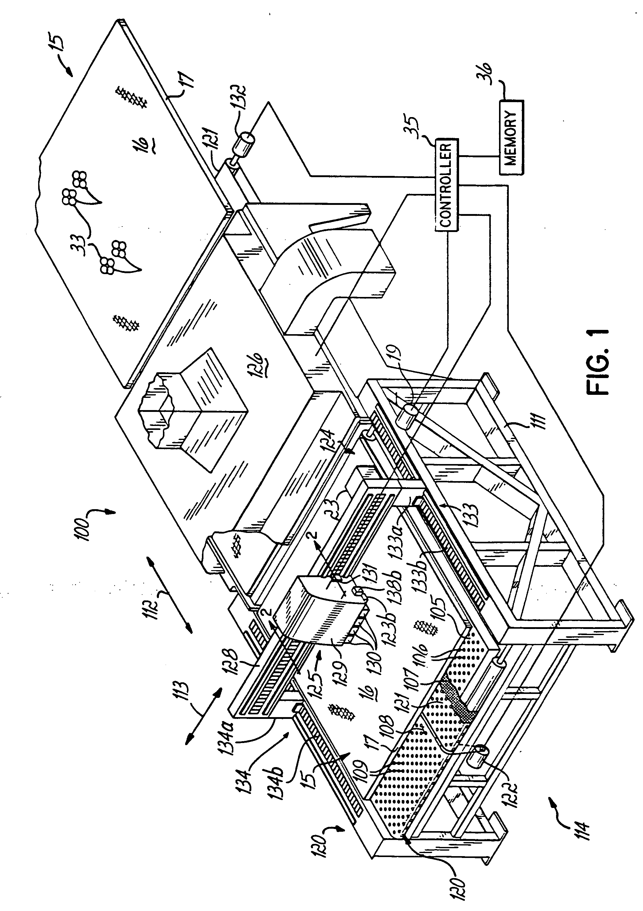 Method and apparatus for ink jet printing on rigid panels