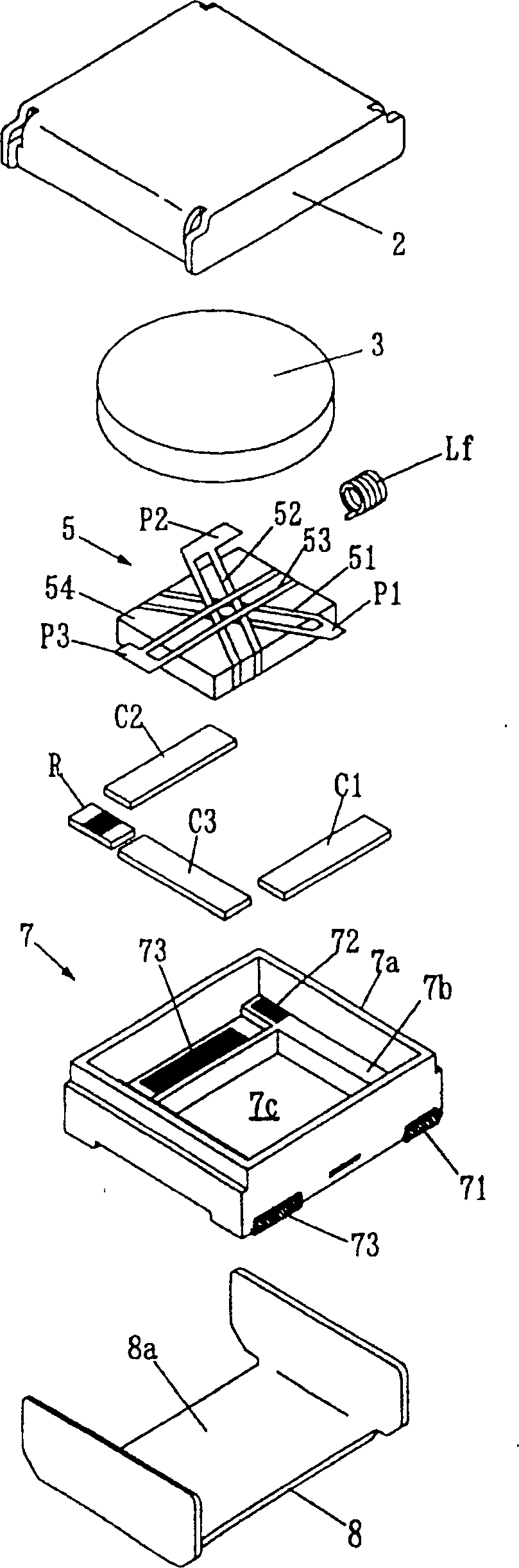 Non-reversible cirucit device, non-reversible cirucit and communication device