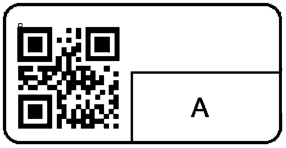 A light and dark code anti-counterfeiting label and its anti-counterfeiting method