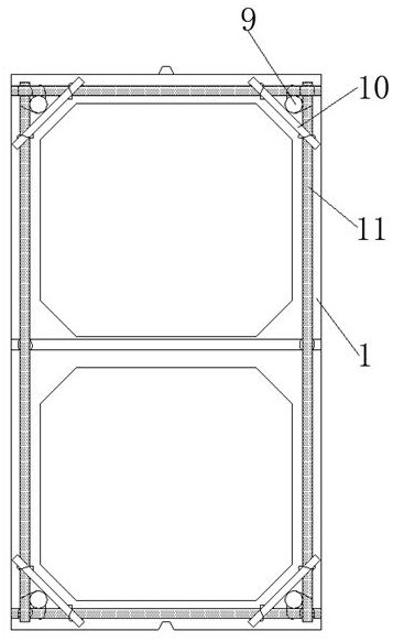 Assembling type retaining wall prefabricated part and assembling method thereof