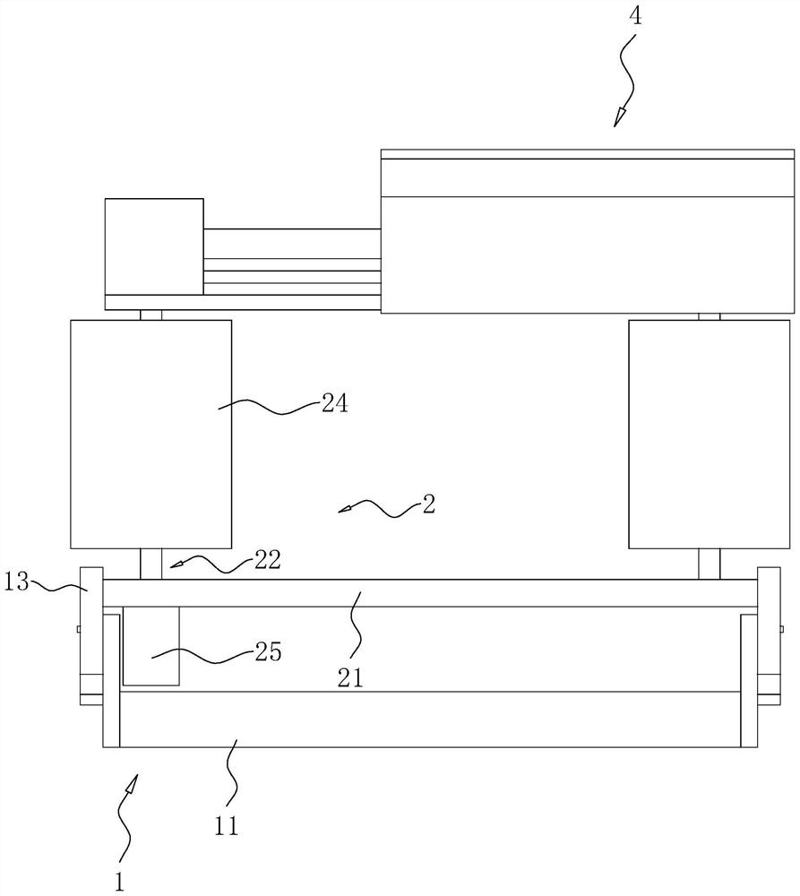 Wall surface polishing device for building decoration engineering