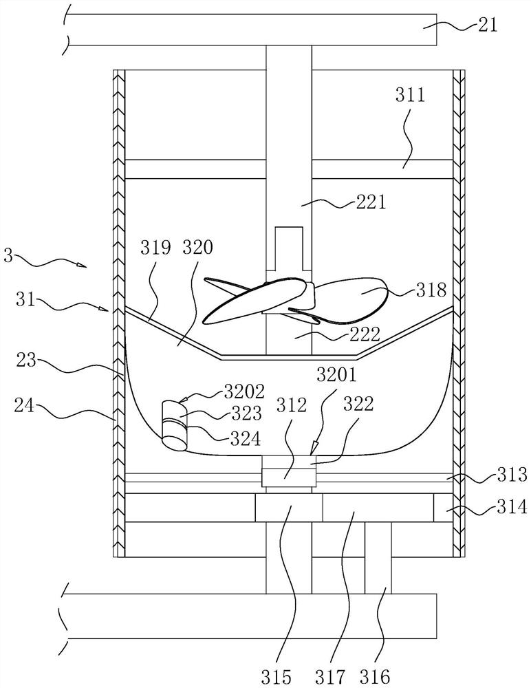 Wall surface polishing device for building decoration engineering