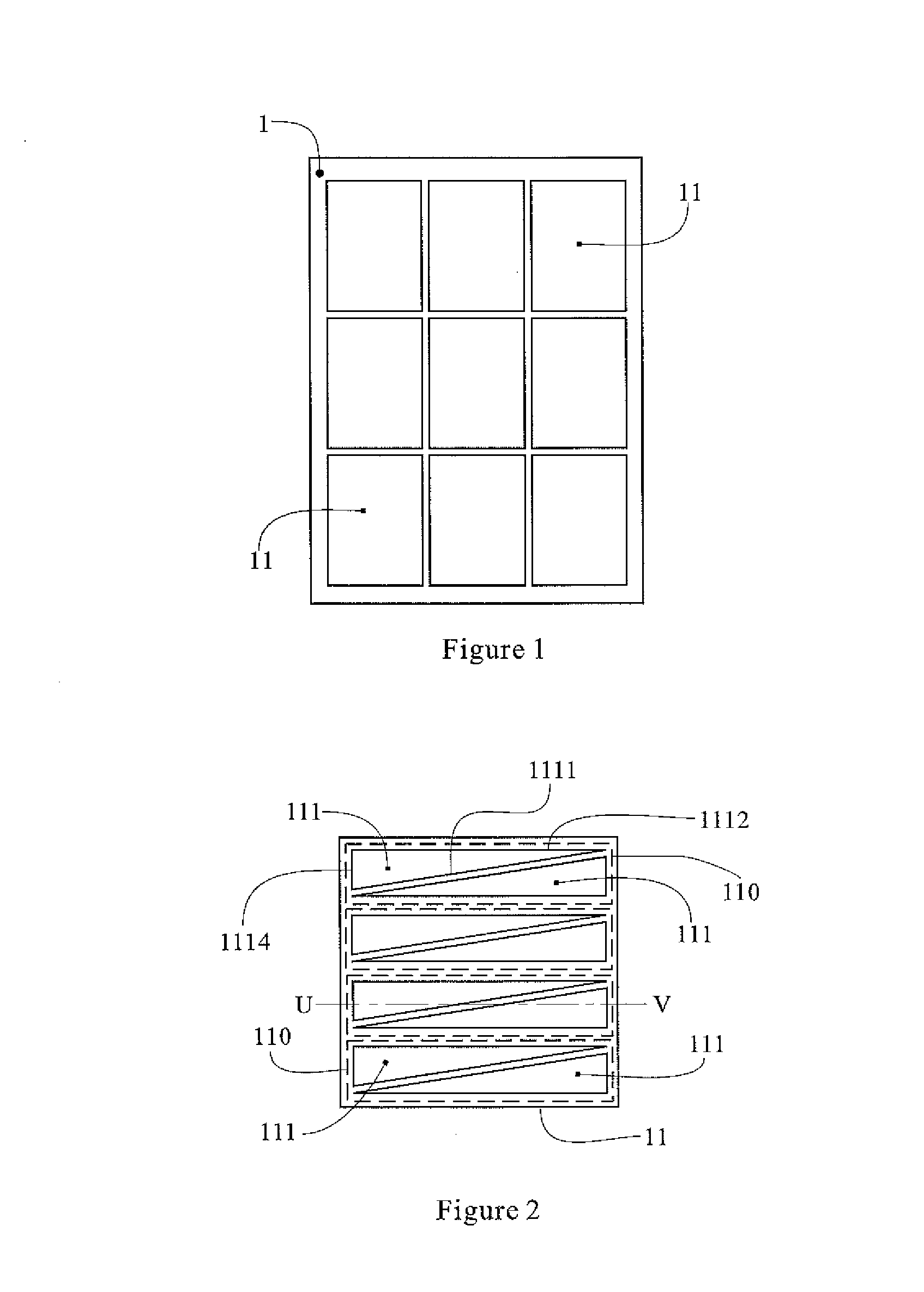 Single layer self-capacitance touch screen realizing multi-touch identification as well as its data processing method