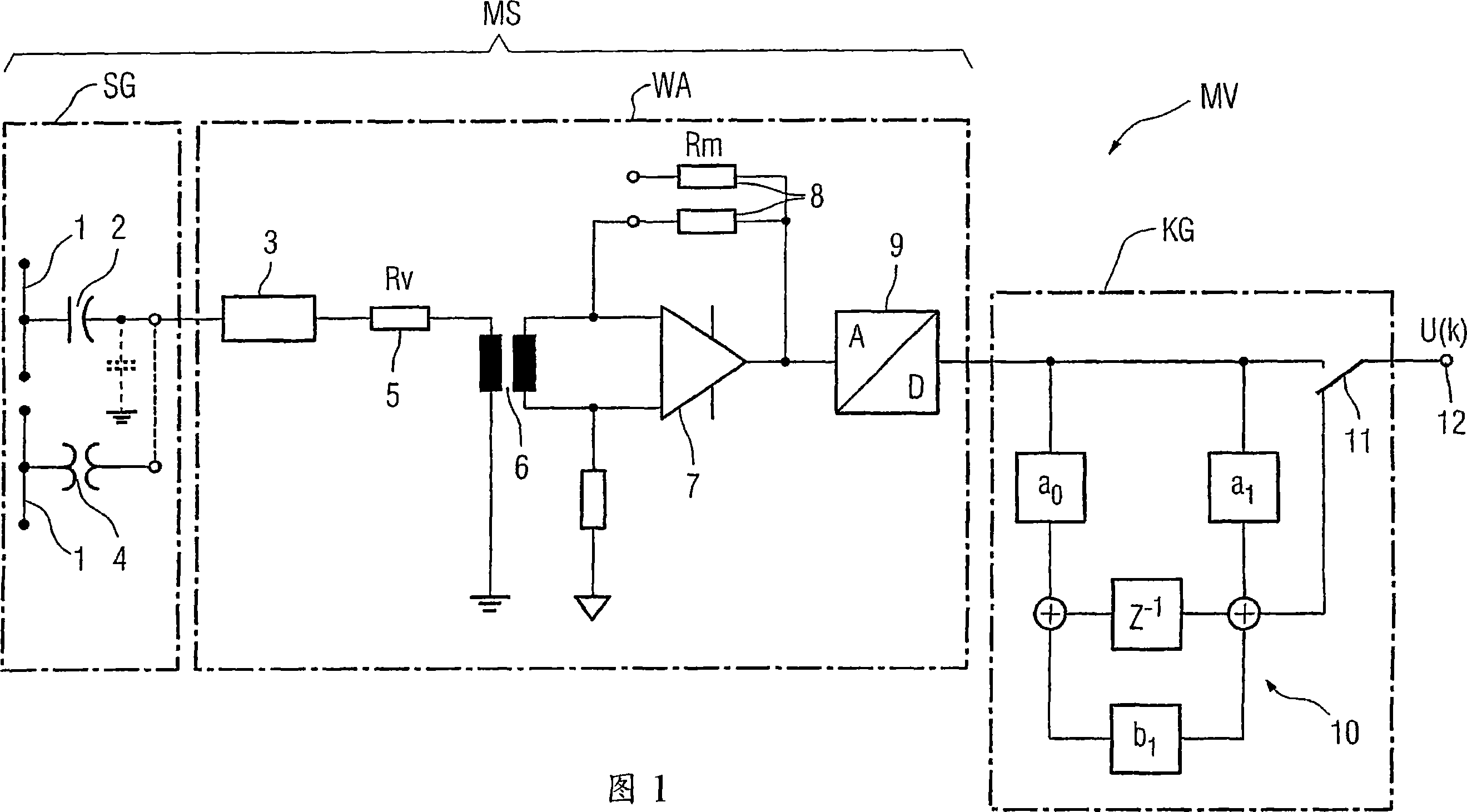 Method and device for measuring voltage