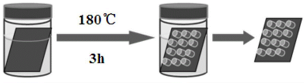 Preparation method of resistance switch adopting TiO2/SnO2 composite nano-rods