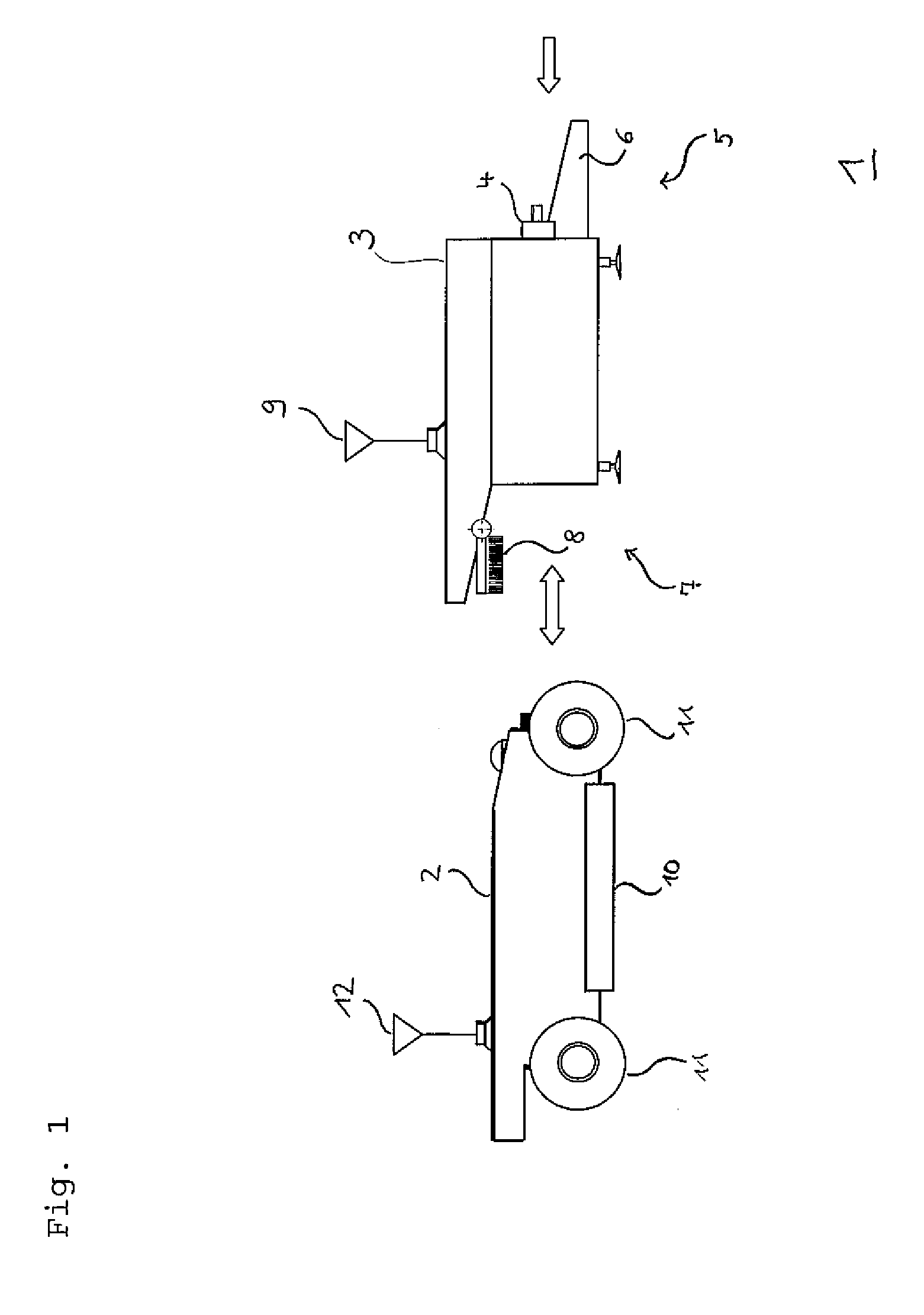 Sensor cleaning system for an autonomous robot device, base station and corresponding method
