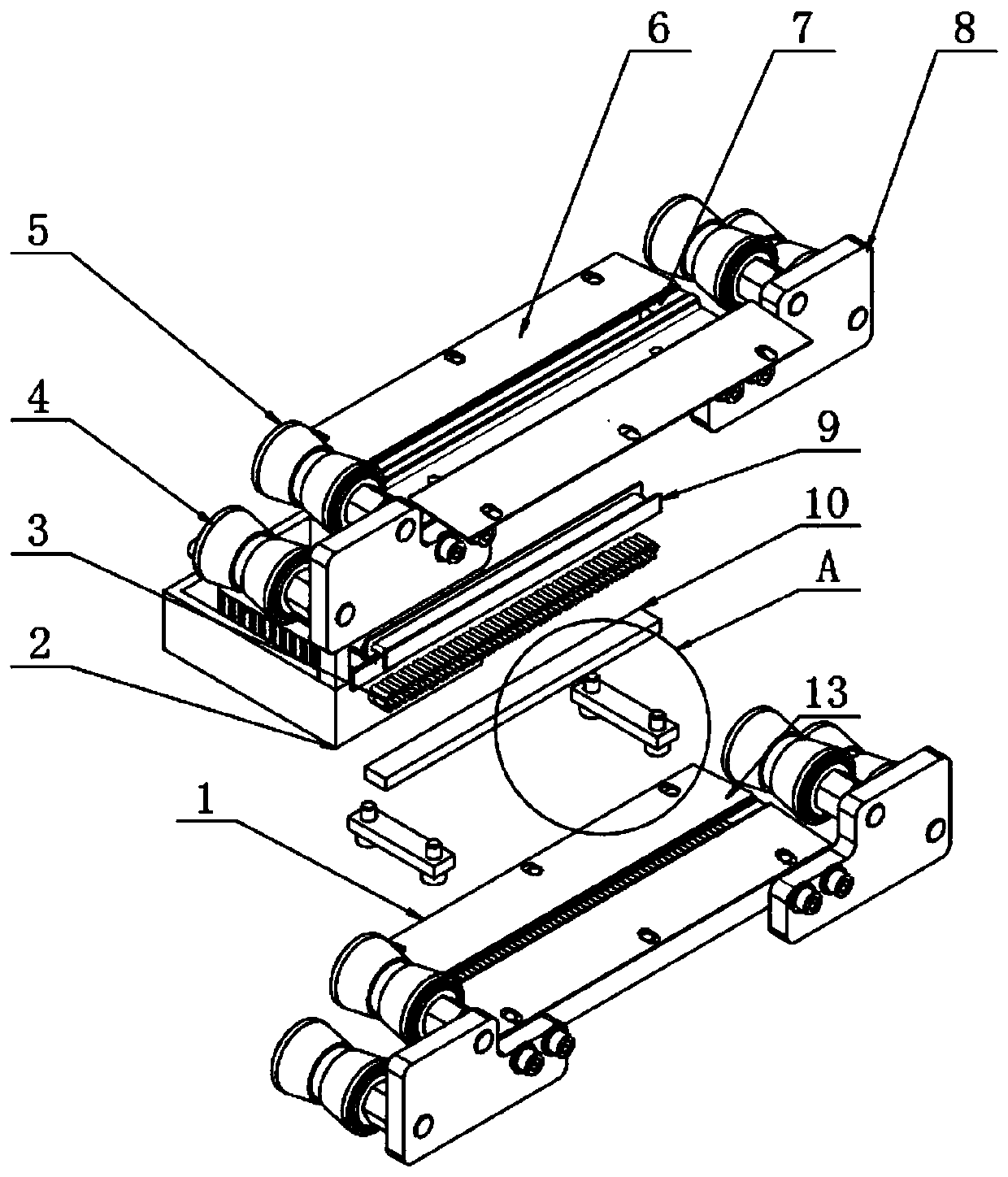 Fiber wheel grinding polishing machine