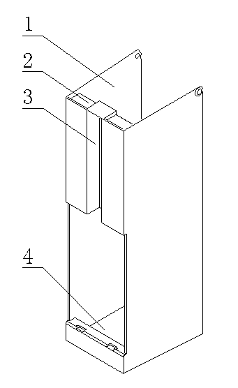 Combined toilet brush support