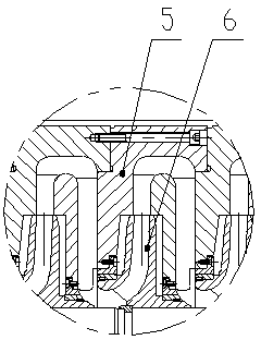 Double-cylinder sectional type horizontal multilevel centrifugal pump