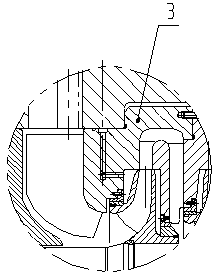 Double-cylinder sectional type horizontal multilevel centrifugal pump