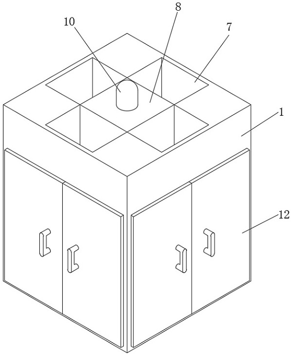 Medical waste classification and treatment device based on intelligent medical treatment