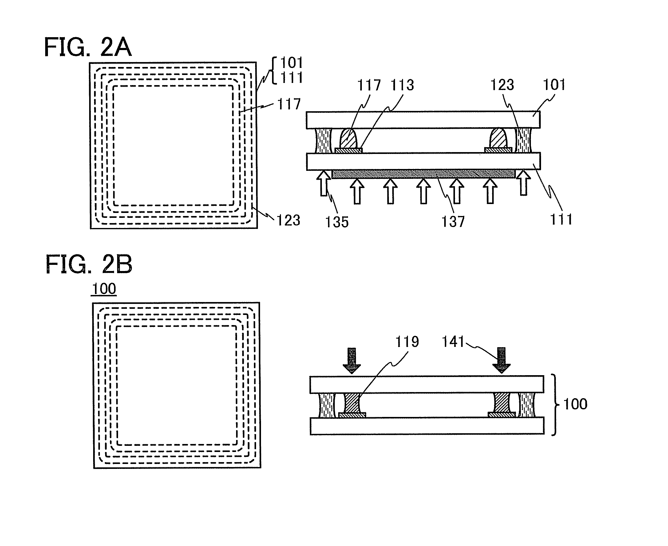 Sealed body, method for manufacturing sealed body, light-emitting device, and method for manufacturing light-emitting device