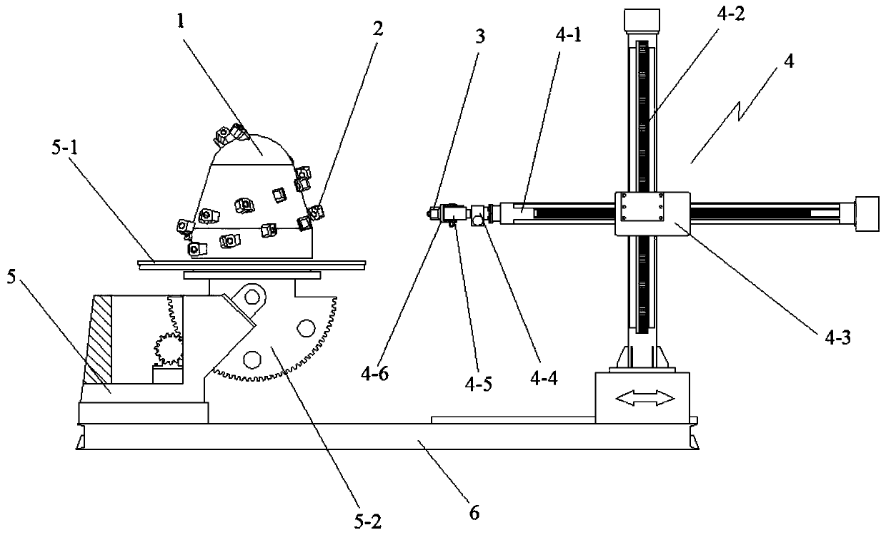 Positioning method for mounting cutting roller tooth holders through tooth holder robot