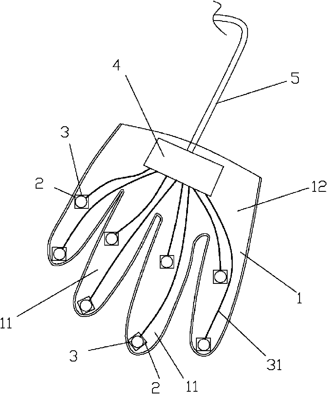 Eddy current detection method using finger touch as supplementary means and device thereof