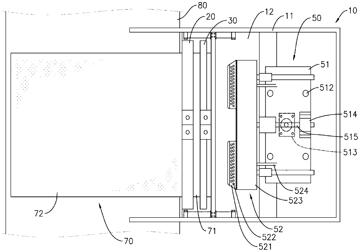 Inner bag and outer bag bonding mechanism of double-layer bag and bonding method thereof