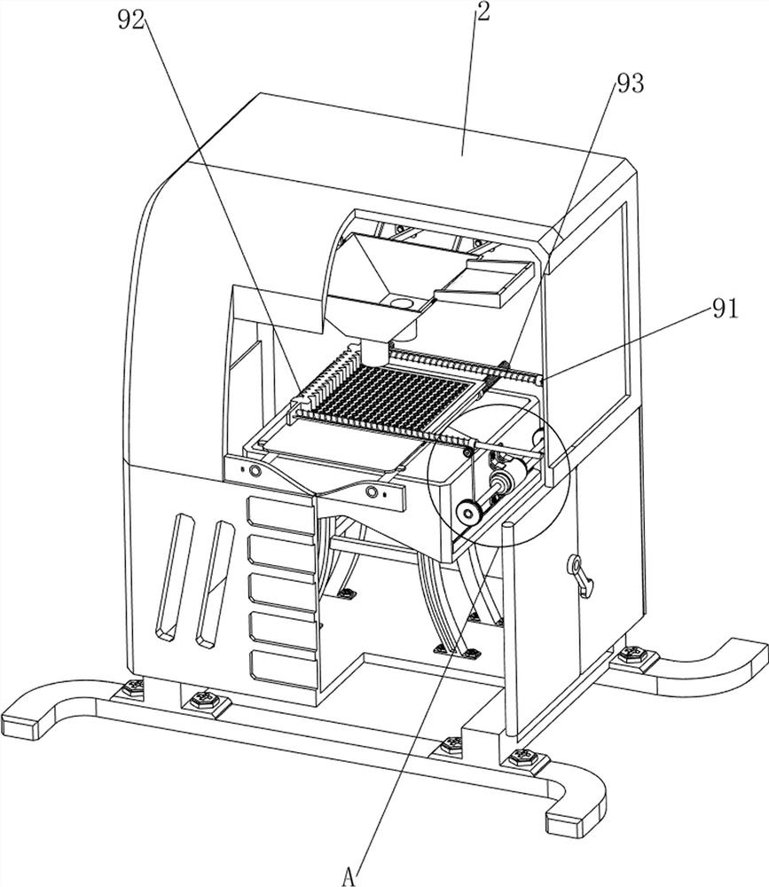 Circular tablet storage device for department of gastroenterology