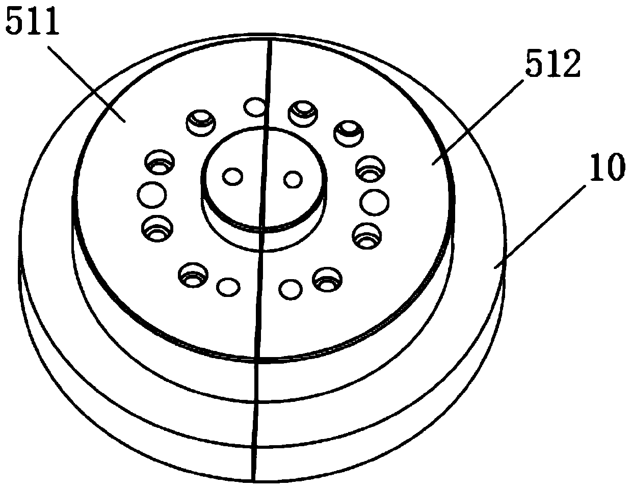 Oil seal radial force testing method