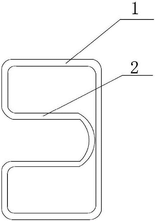 Double-layer rolled bumper for semitrailer