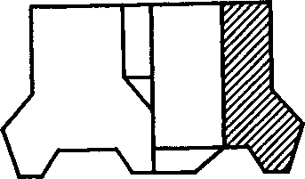 Process for forming external welding leg square nut by multiple work position cold headers from coiled round wire