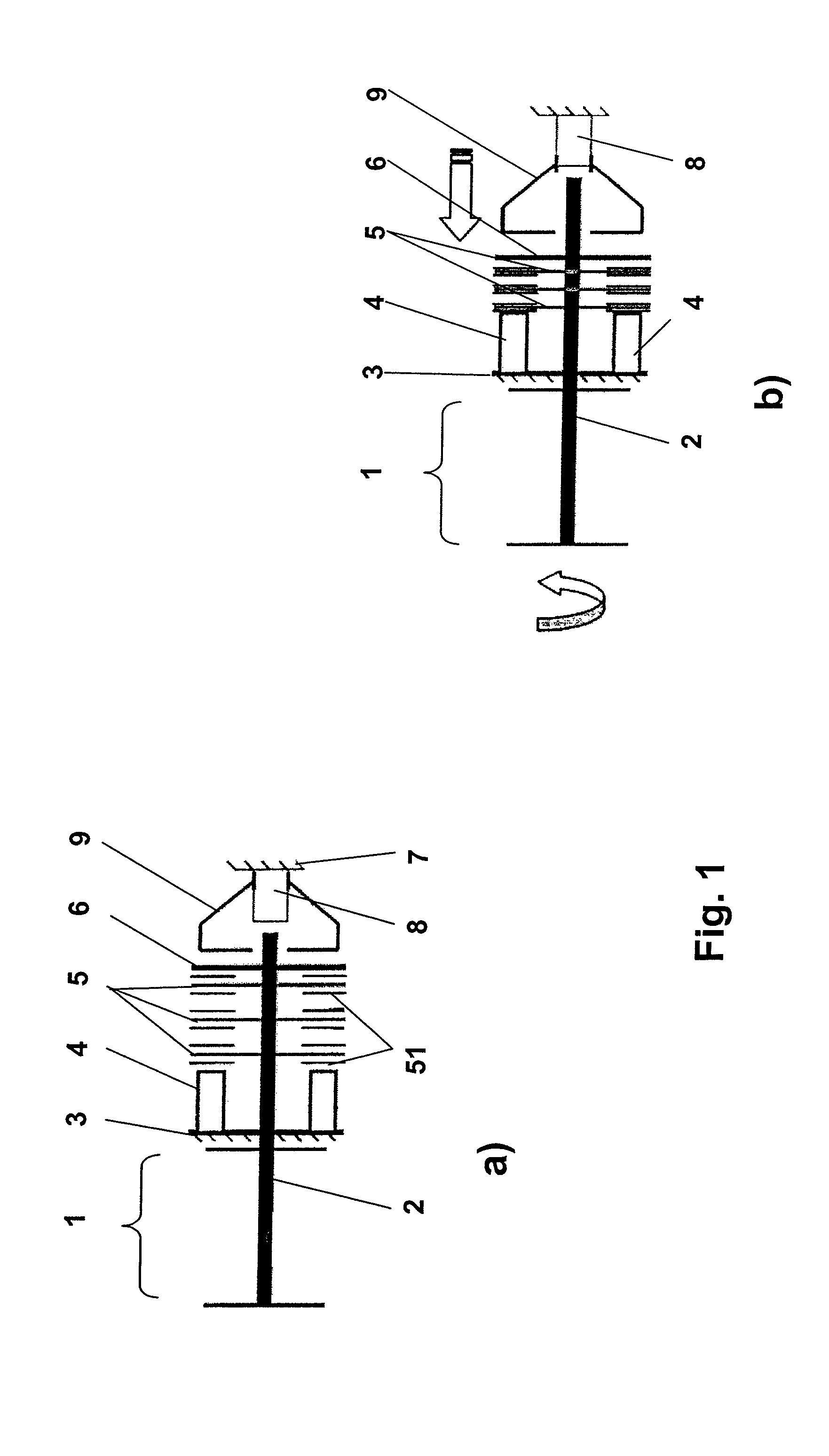 Device and method for tightening a safety belt serving to protect occupants in a vehicle