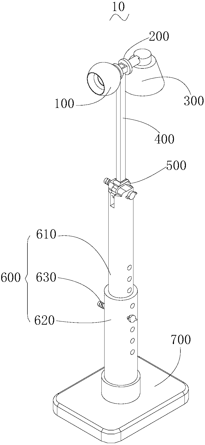 Device used for illumination and moxibustion