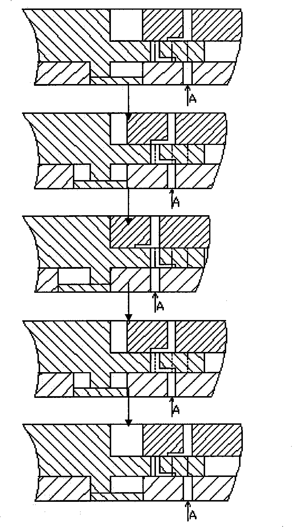 Co-injection molding apparatus