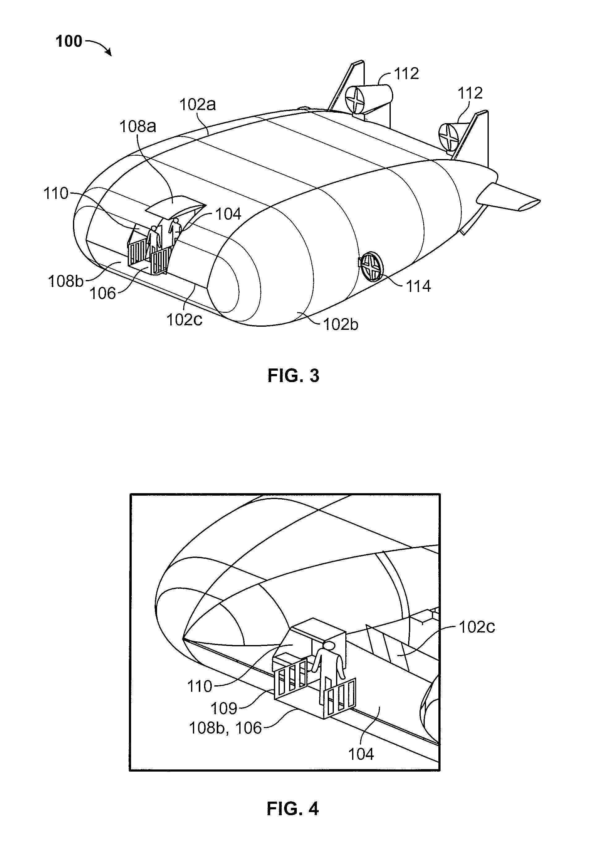 Airship for transportation