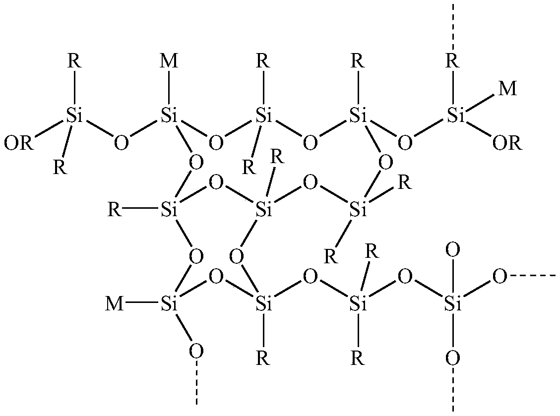 Organic silicon modified epoxy coating with anticorrosion and transition connection functions and preparation method thereof