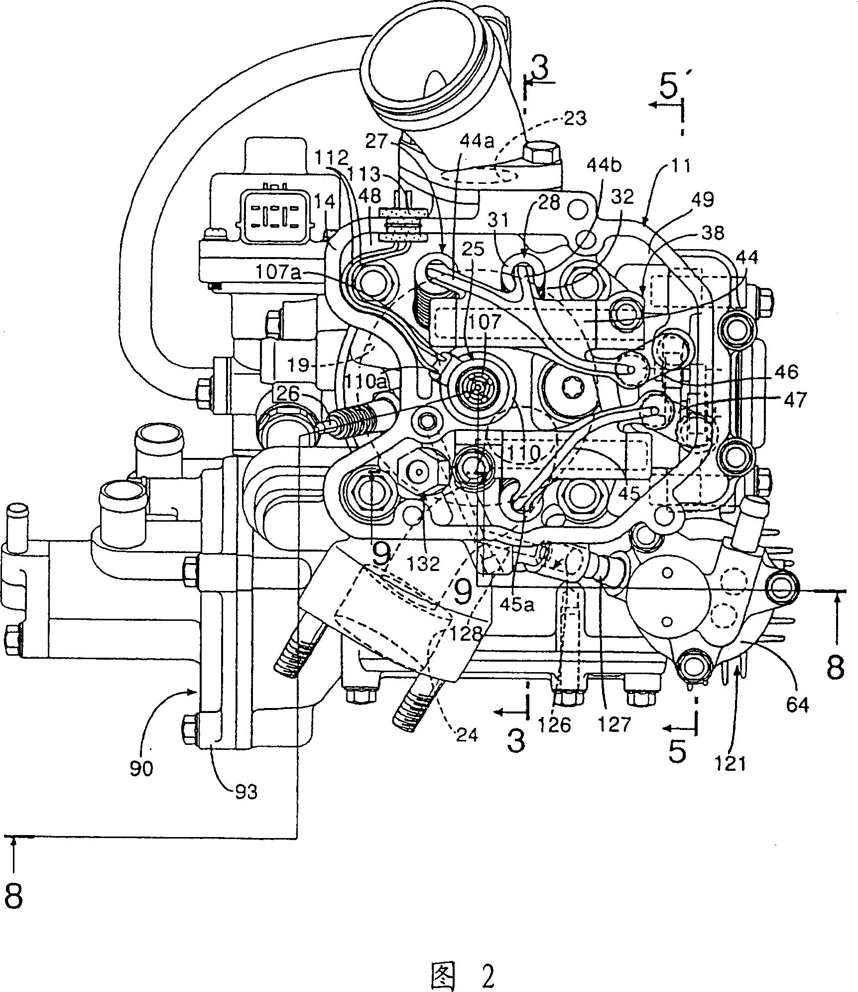 Fuel jetter of engine