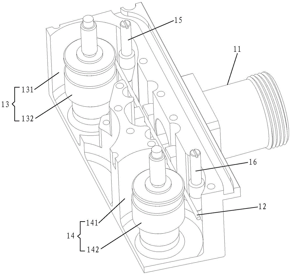 cavity coupling structure