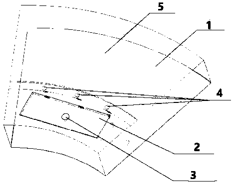 Novel dynamic and static pressure tilting pad thrust bearing thrust pad structure