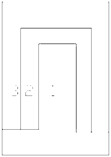 A method for realizing three-layer three-station injection molding of thick-walled parts