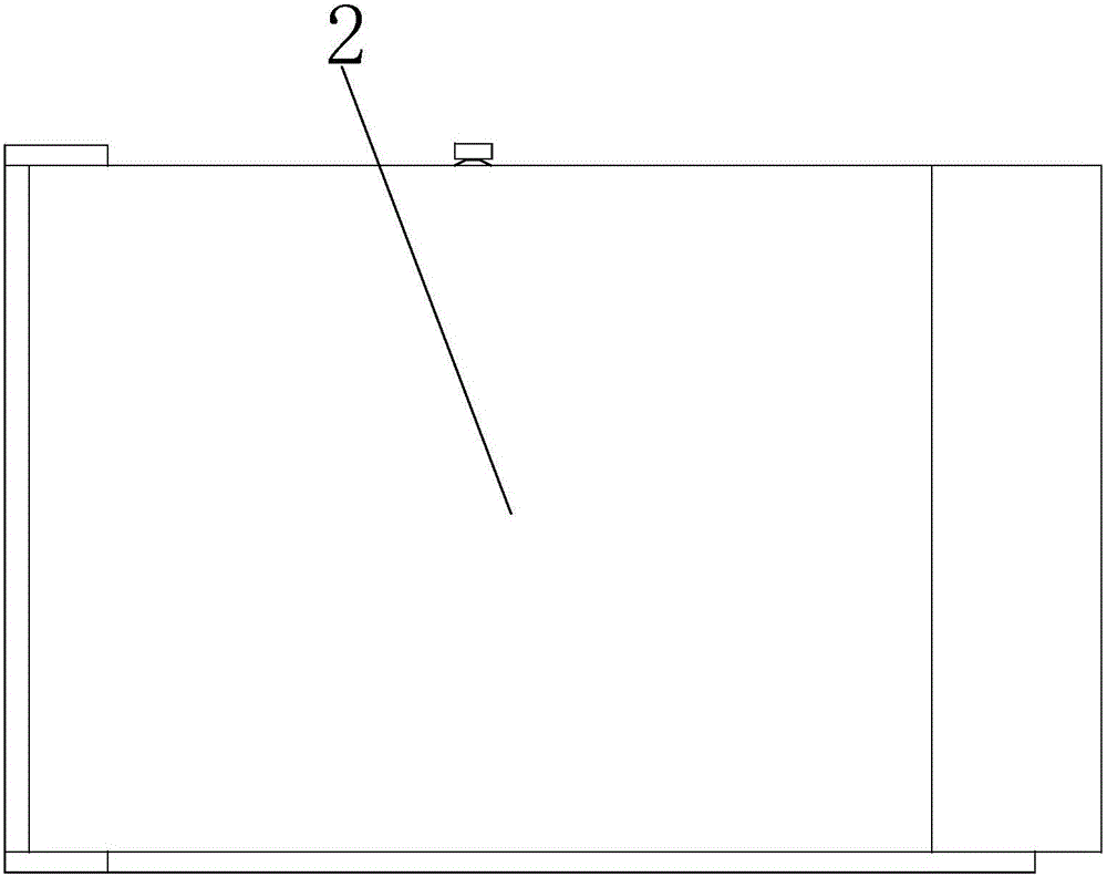 Film screen capable of automatic fold