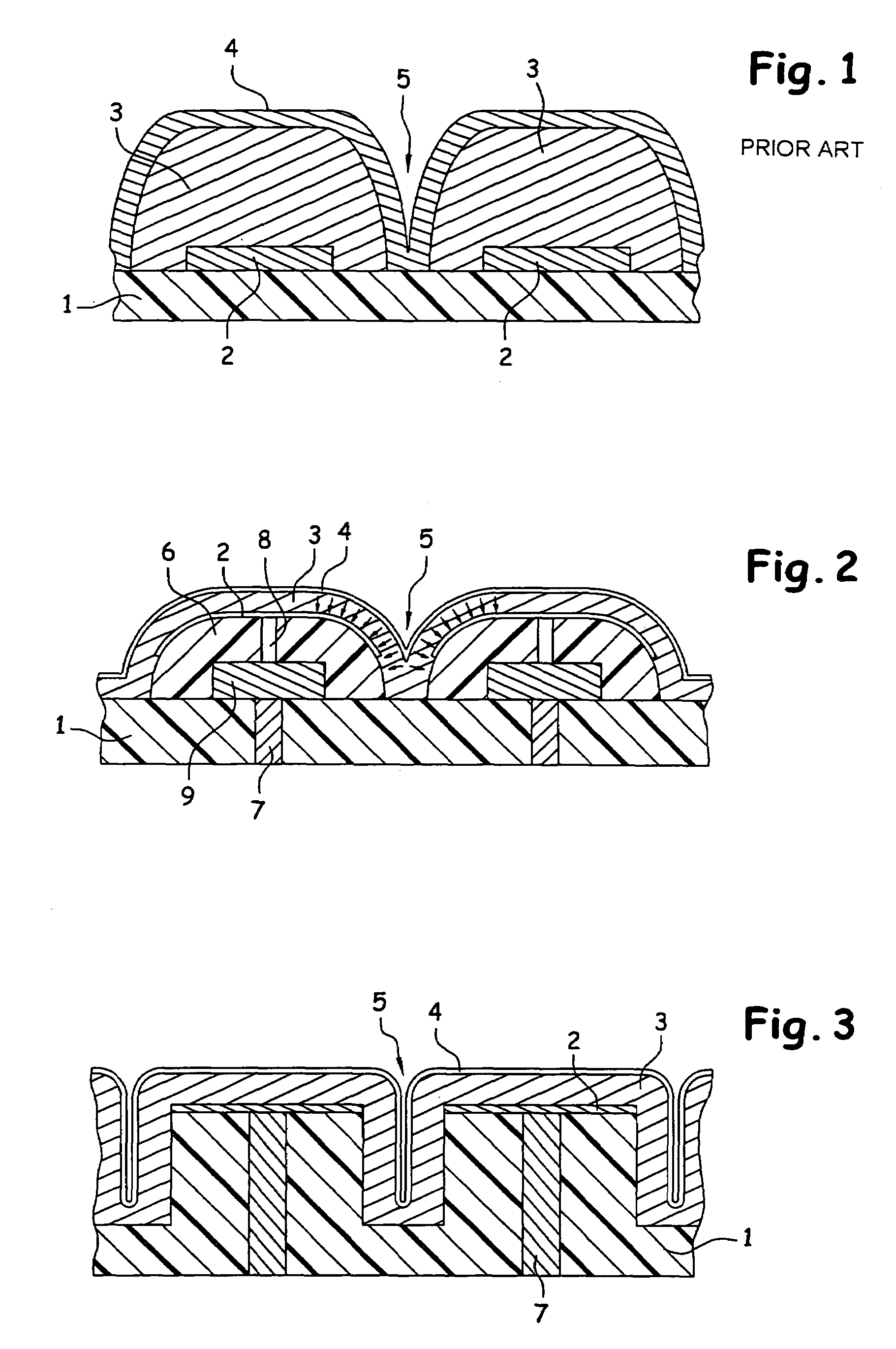 Photoelectric detection device and method for its production