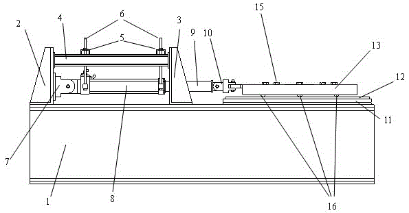 A single-degree-of-freedom shaking table test device