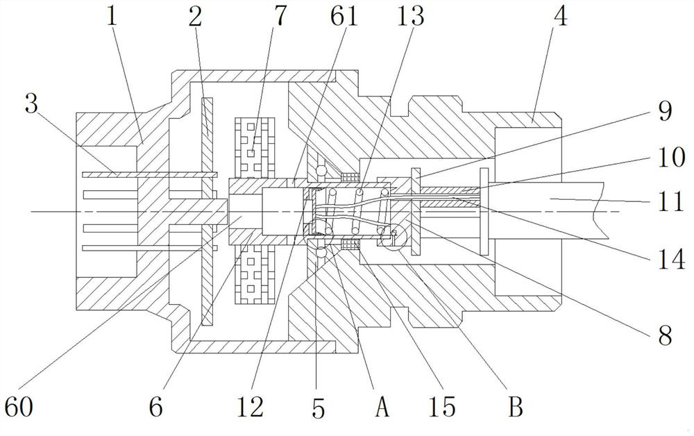 Vehicle speed sensor for new energy automobile transmission detection