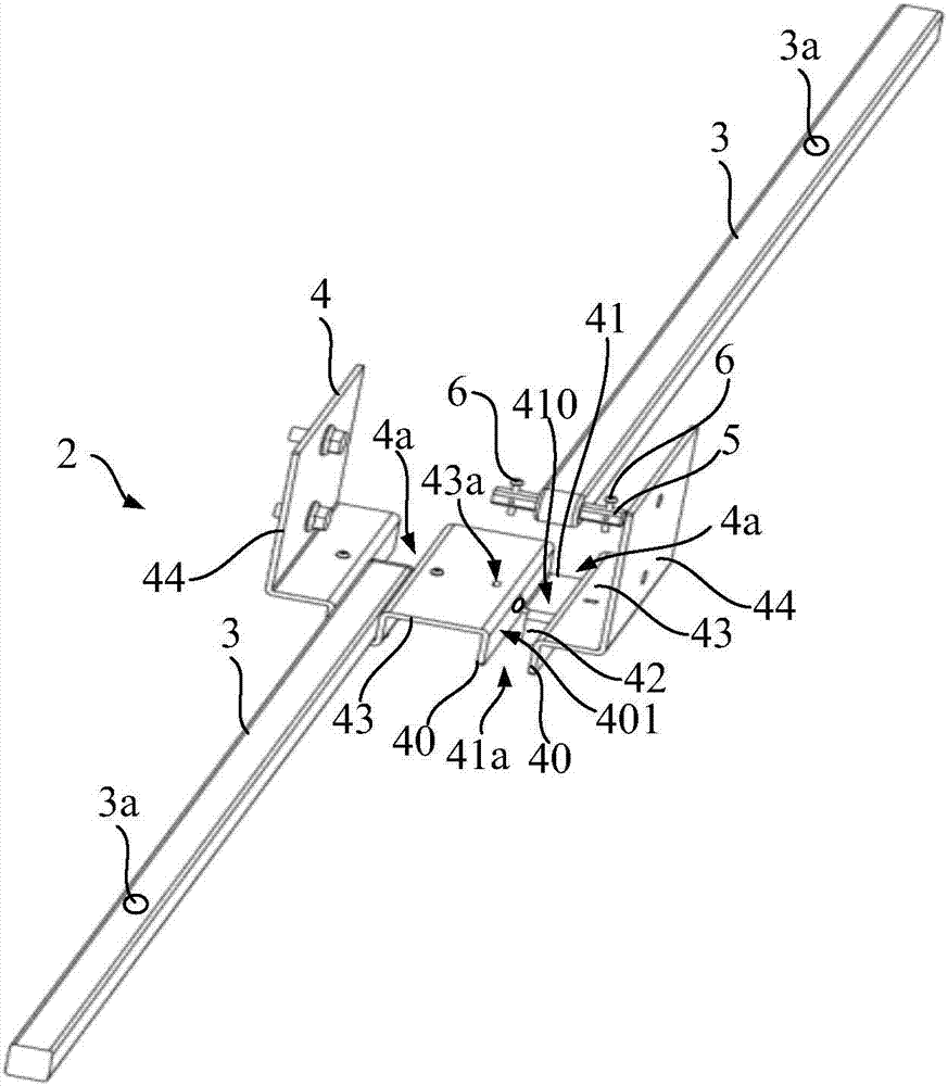 Street lamp, flagpole assembly and street flag connecting assembly