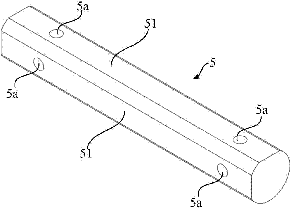 Street lamp, flagpole assembly and street flag connecting assembly