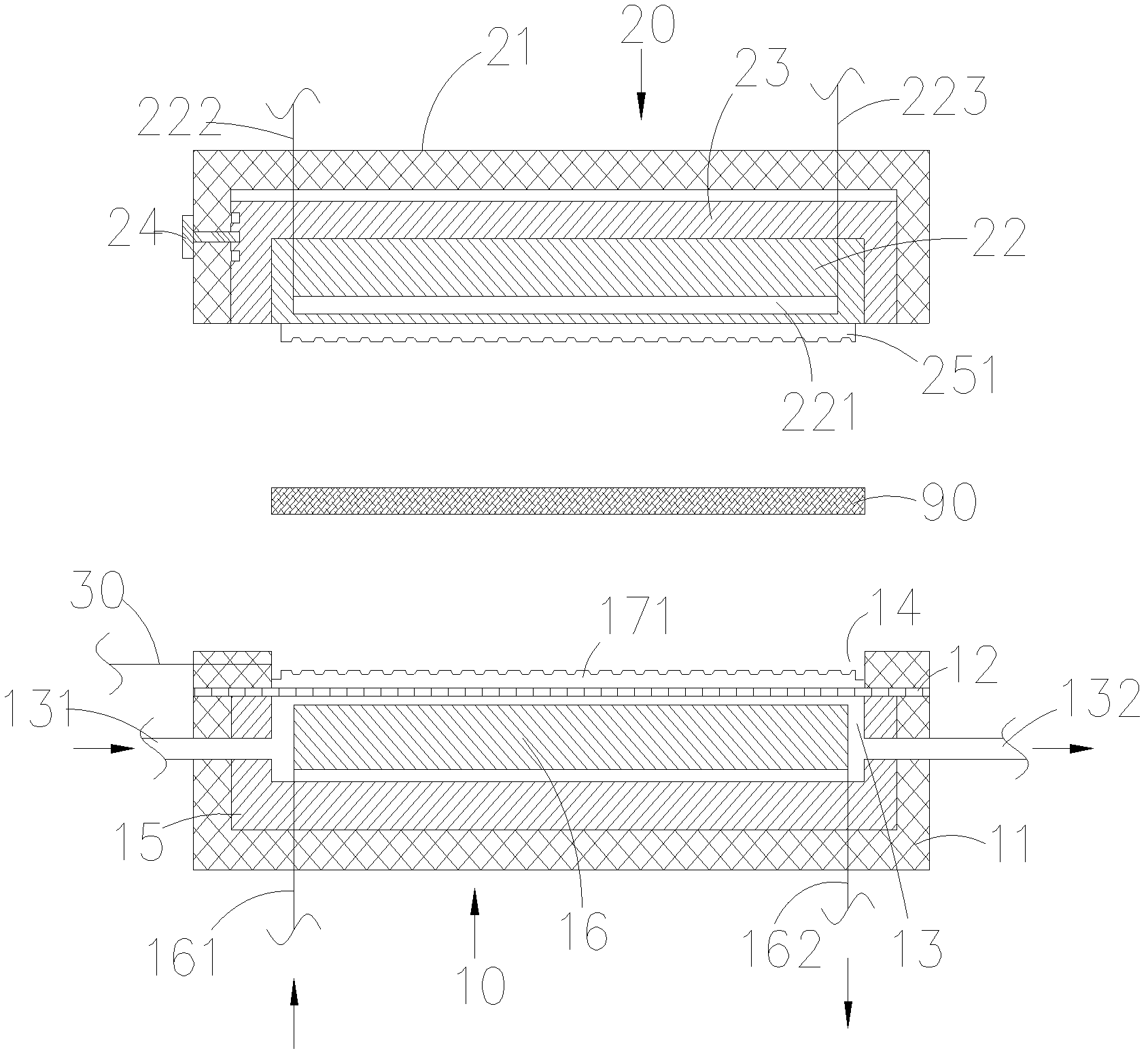 Hot pressing molding device and method thereof